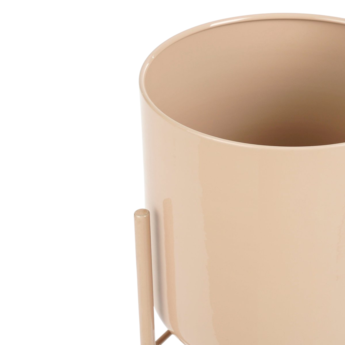 Plantenstandaard met pot bruin 60 cm Colyn