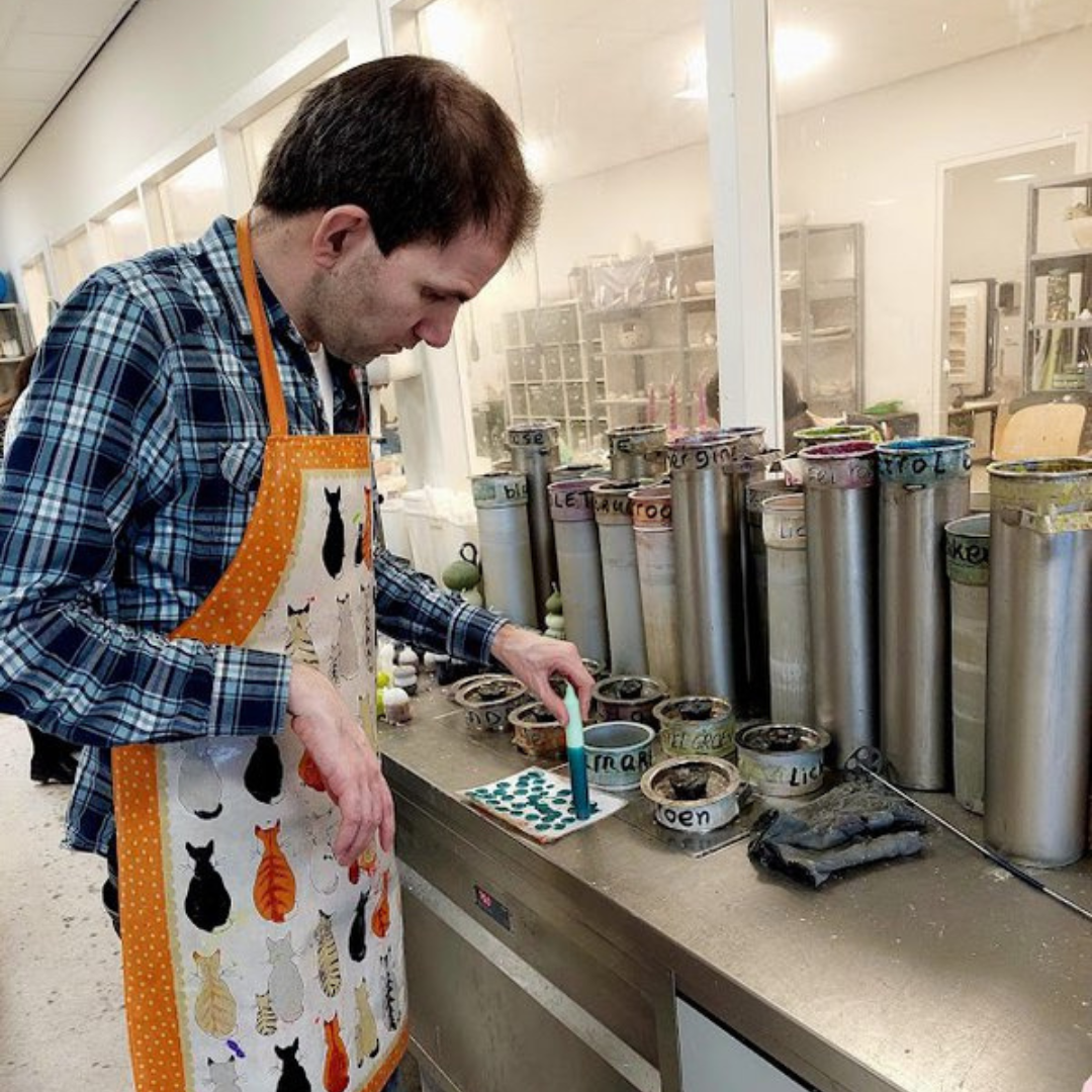Dippy kaarsen maken werkplaats