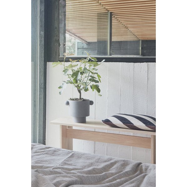 Eenvoud op zijn best. De ronde vormen en matte afwerking maken deze pot tot een stijlvolle basis voor elke kamerplant.