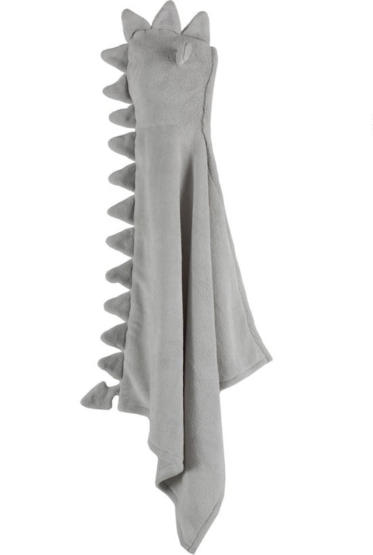 J-line badjas groengrijs dino