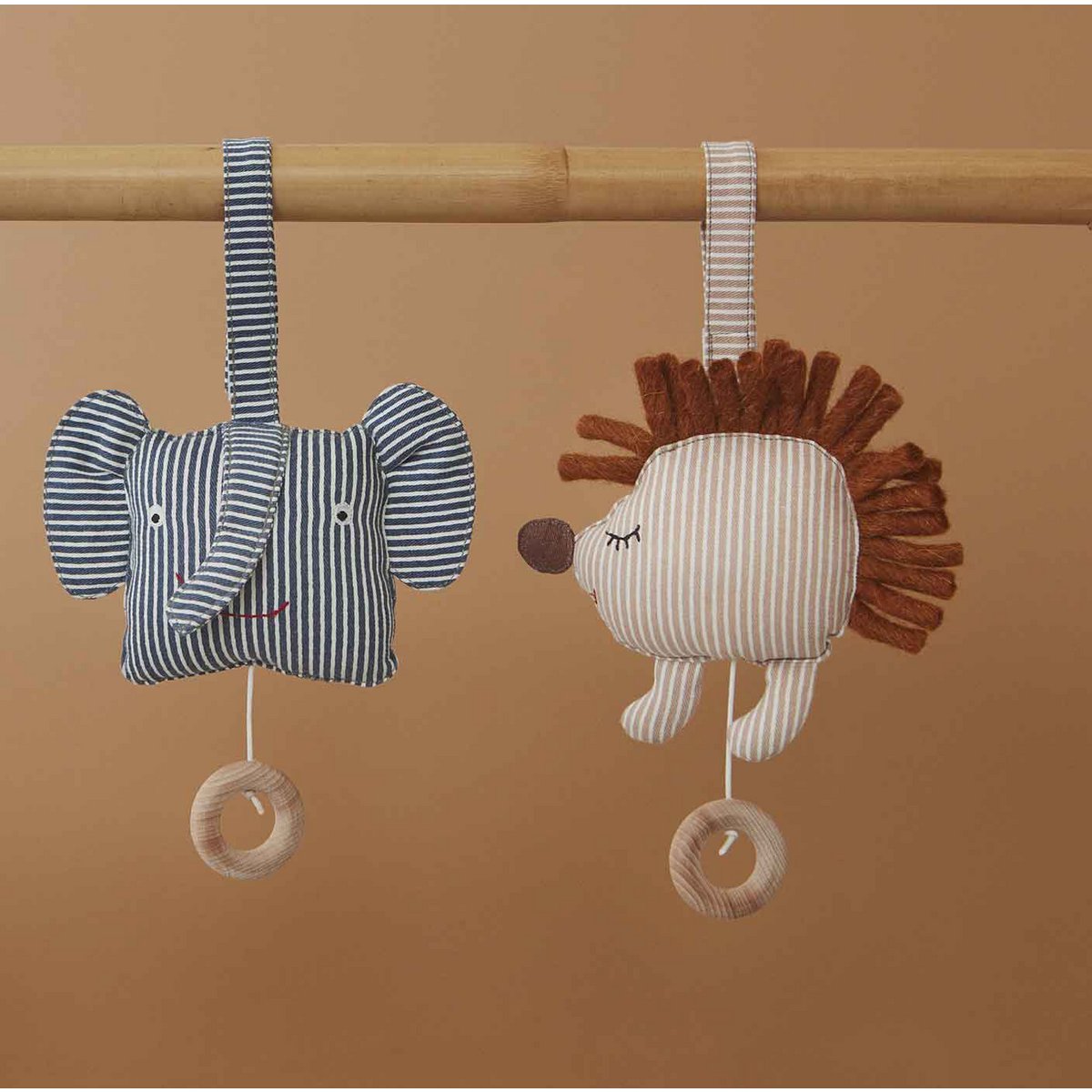 Een knipoog naar de natuur: deze zachte muziekdiertjes brengen rust én een speels accent in het interieur.