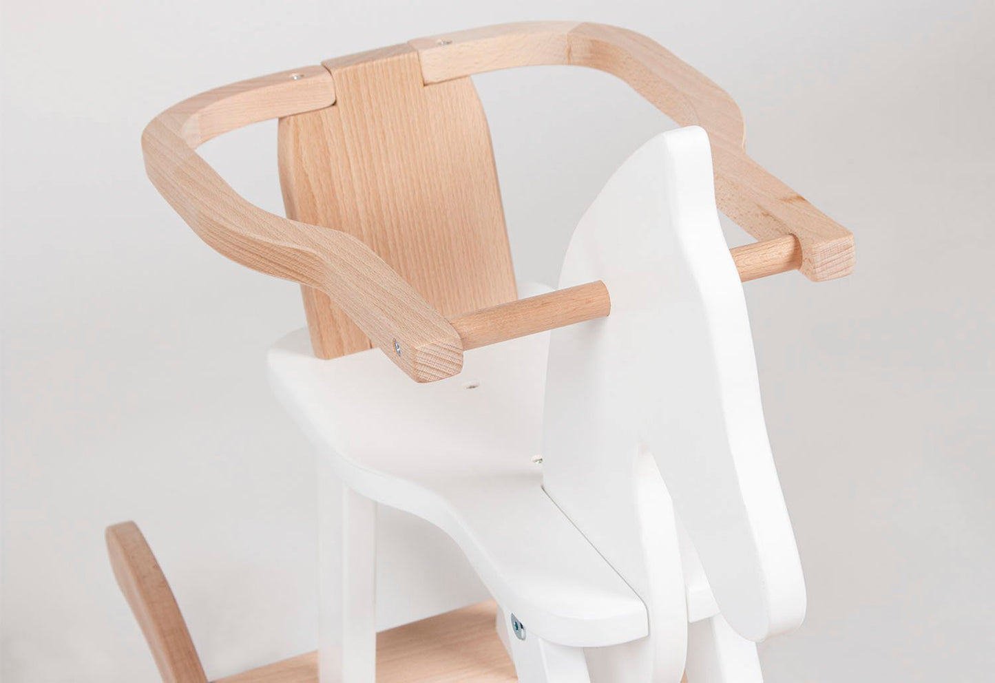 Hobbelpaard Pinolino closeup detail