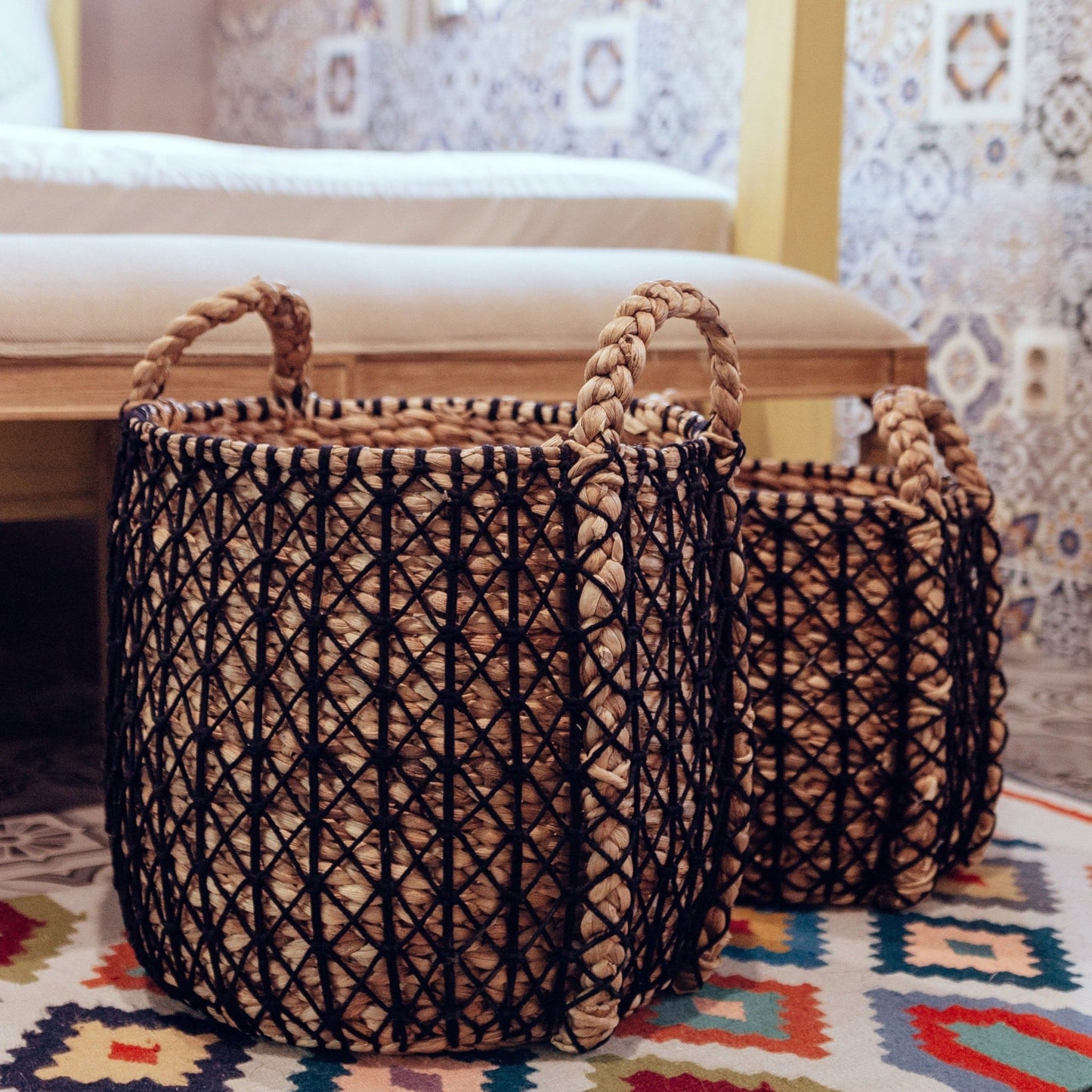 Sfeerfoto Geweven manden Praya