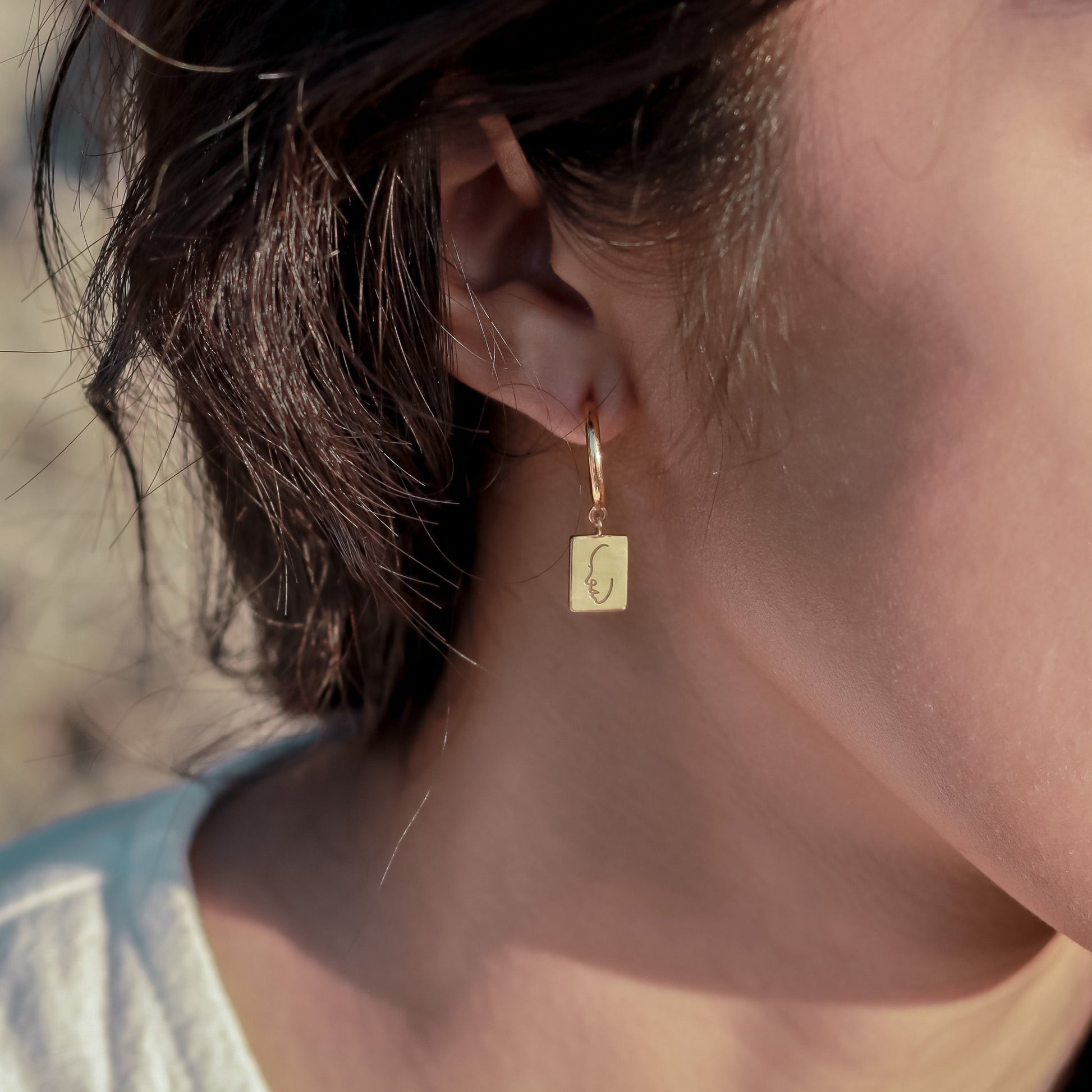 Sfeerfoto Gouden Hangoorbellen