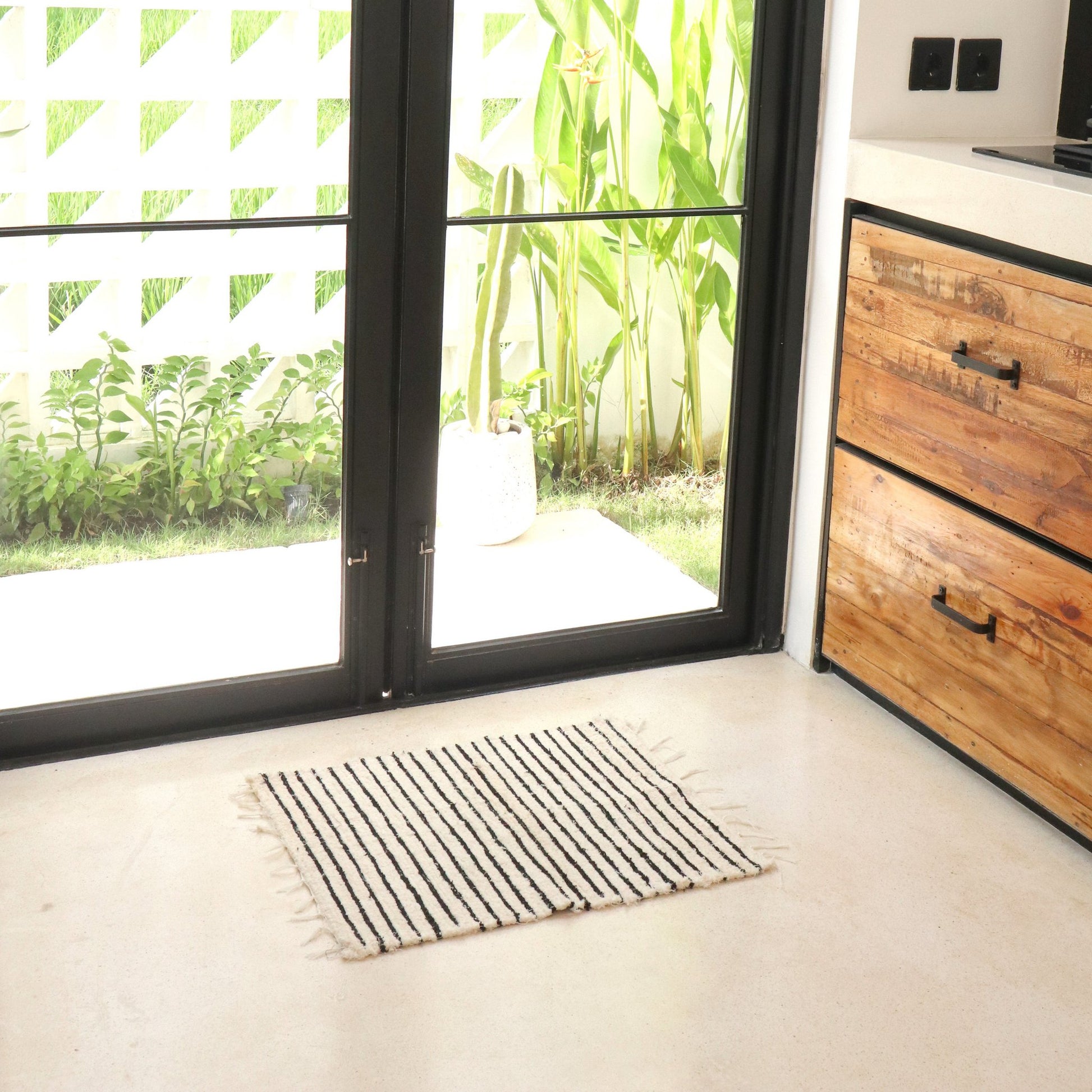 Sfeerfoto Katoenen vloerkleed Untuk