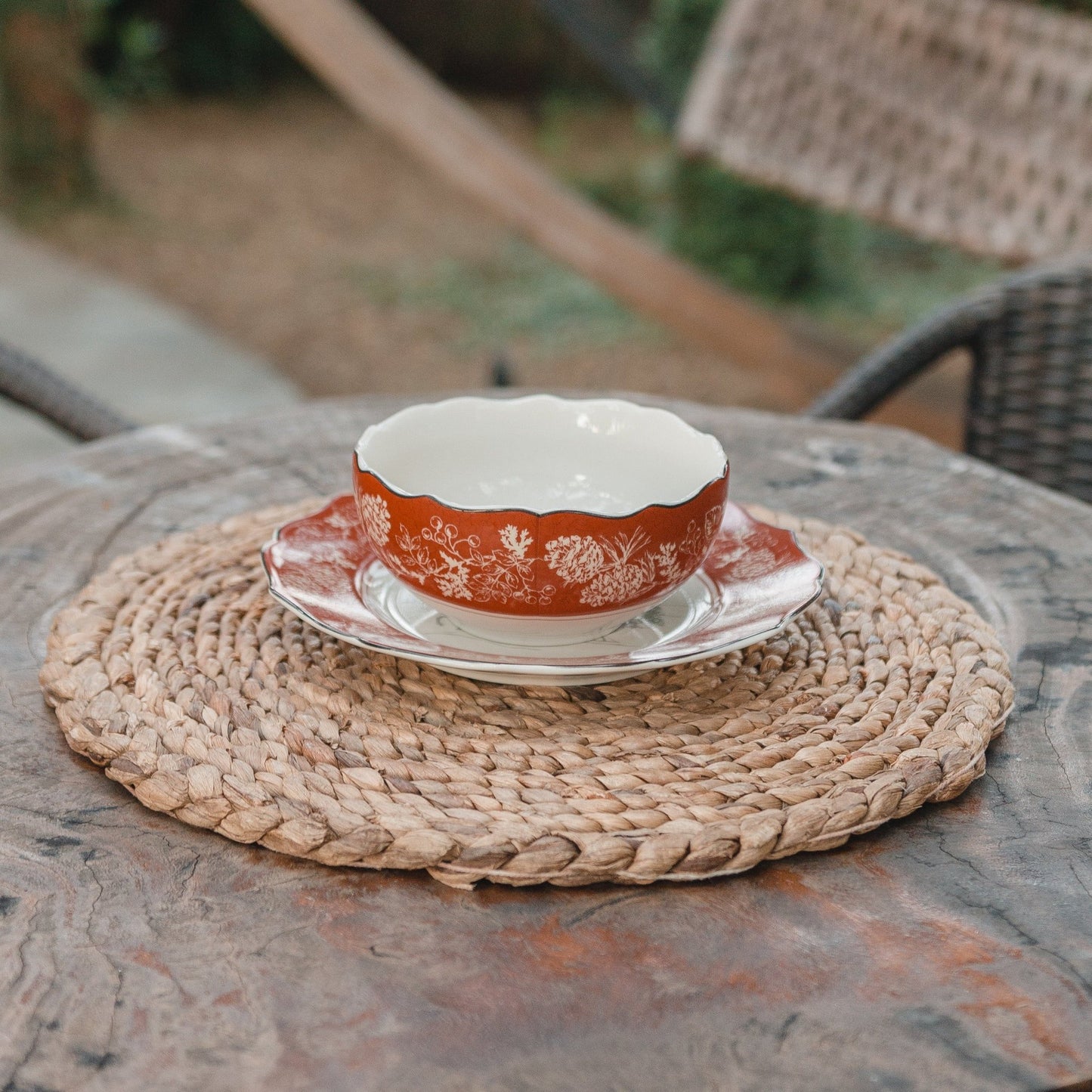 Sfeerfoto Waterhyacint placemat Pandawa