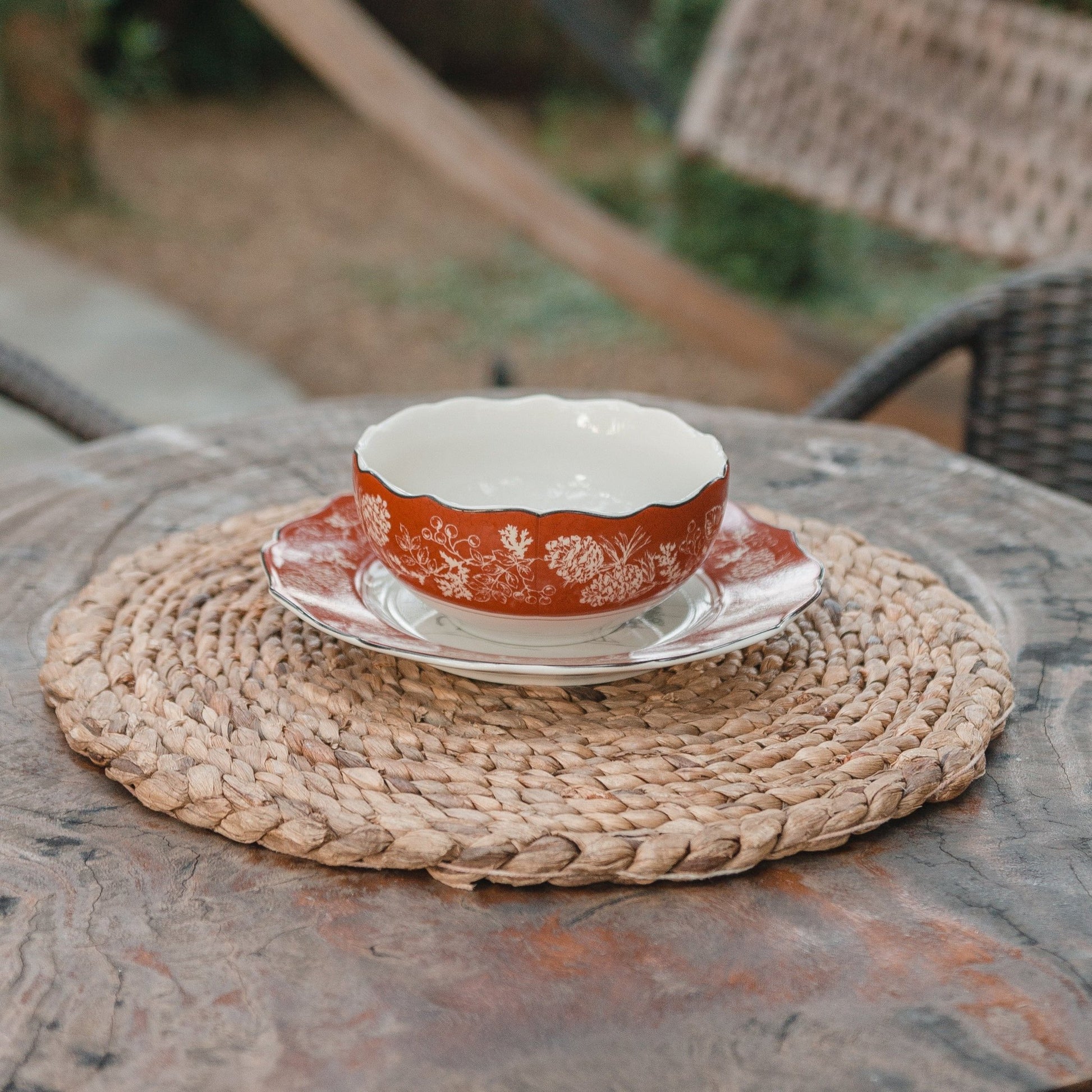 Sfeerfoto Waterhyacint placemat Pandawa