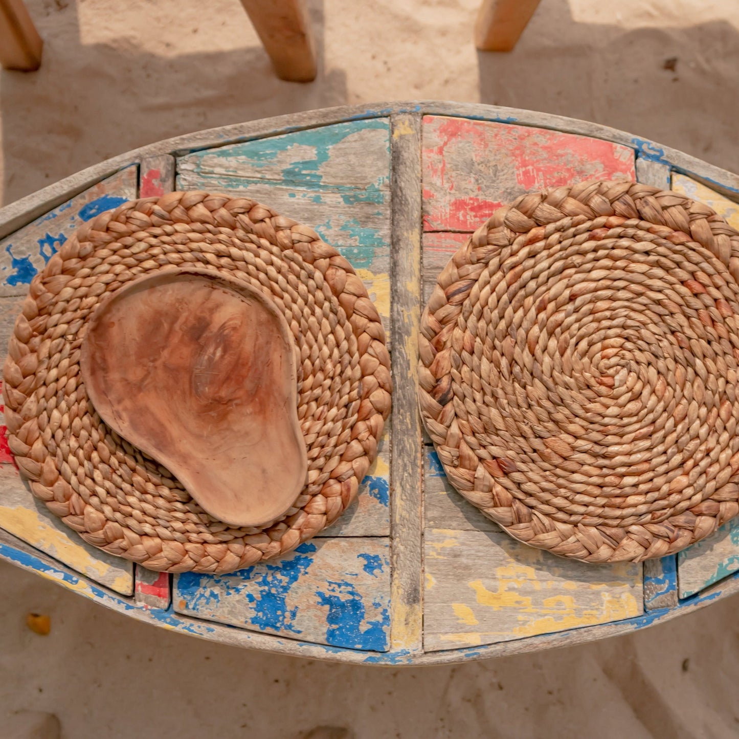 Sfeerfoto Waterhyacint placemats Pandawa van boven