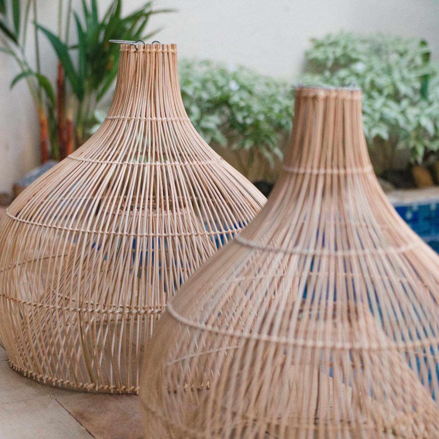 Rotan Boho Lampenkap Alam