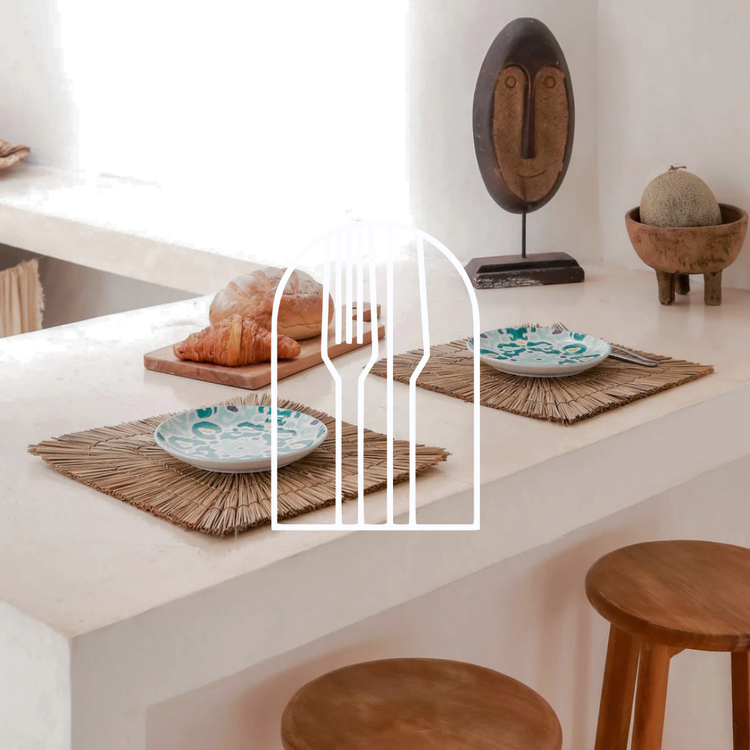 Placemats en onderzetters uit de collectie tafelaankleding – woonaccessoires voor een sfeervol interieur.