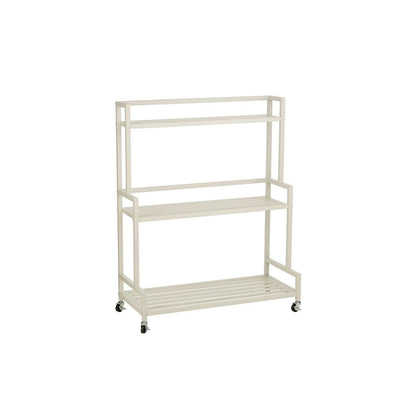Plantenstandaard buiten metaal wit 100 cm Greenrax