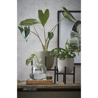 Metalen Plantenstandaard zwart Ascot