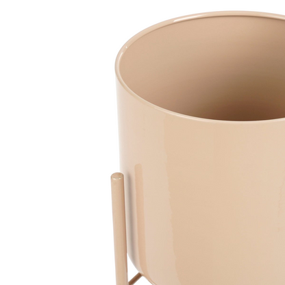 Plantenstandaard met pot bruin 60 cm Colyn