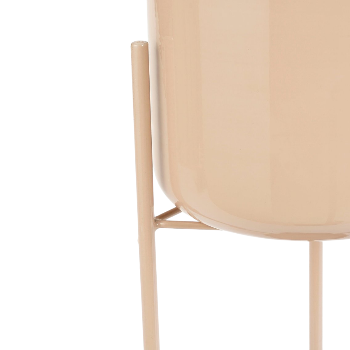 Plantenstandaard met pot bruin 60 cm Colyn