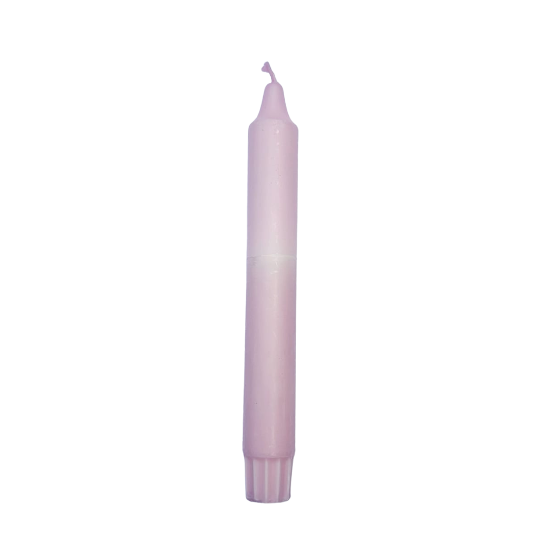Dinerkaars in pastel roze dip dye oud roze