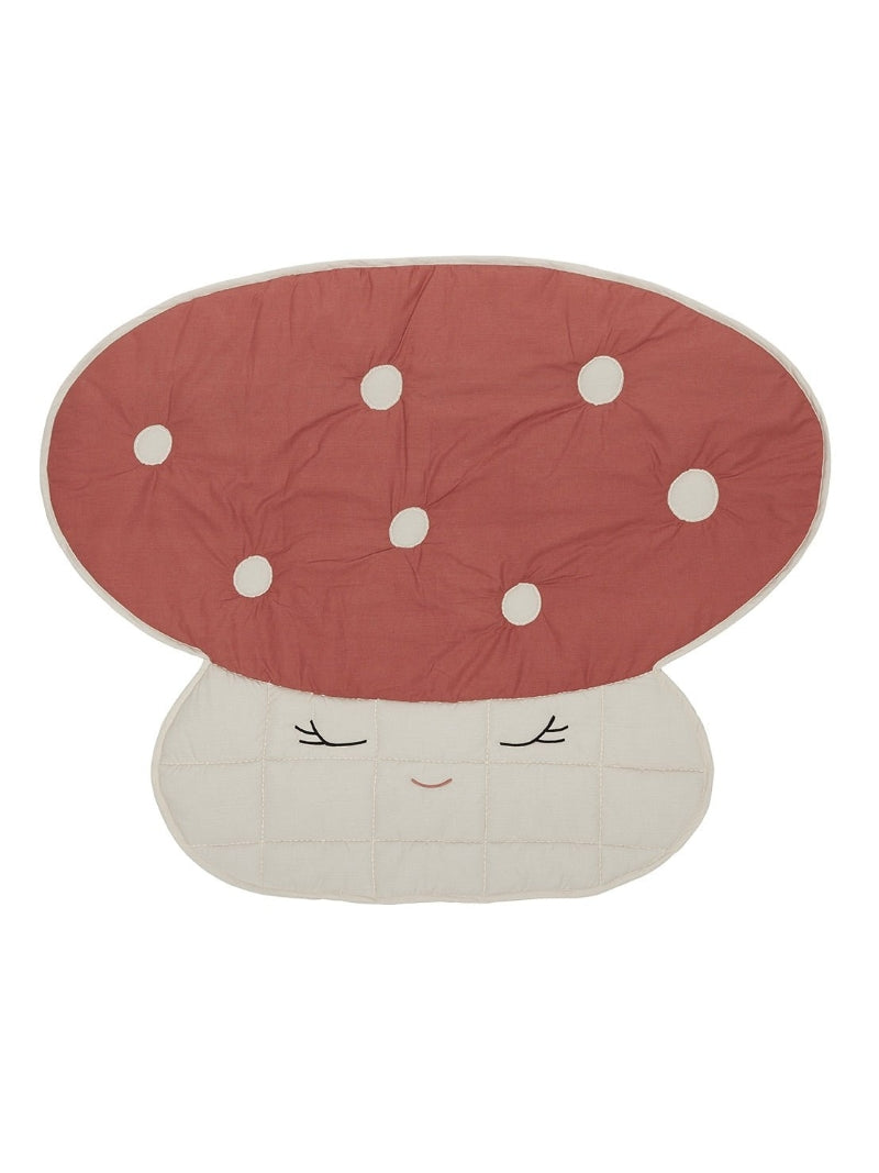 Deze zachte speelmat in de vorm van een paddenstoel is een droomplek voor kleine avonturiers. Met een vriendelijk gezichtje en warme kleuren brengt hij meteen een vleugje magie in de kinderkamer.
