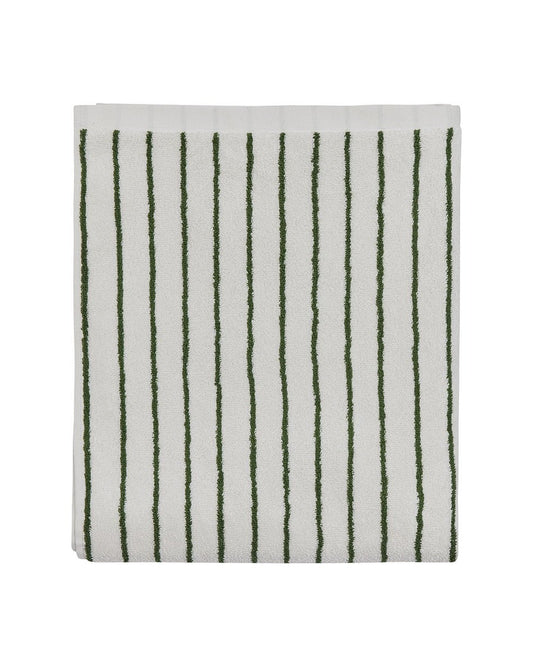 Raita handdoek offwhite 70x140 plat neergelegd