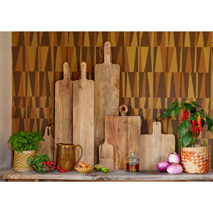 Grote mangohouten serveerplank Capri