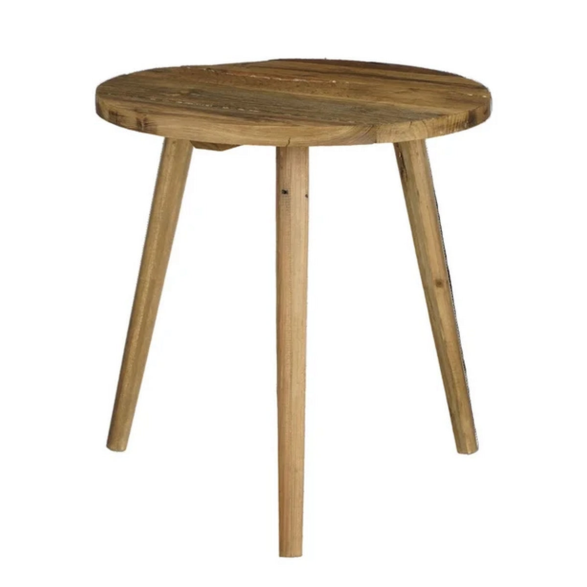 Houten bijzettafel Bold op wit achtergrond
