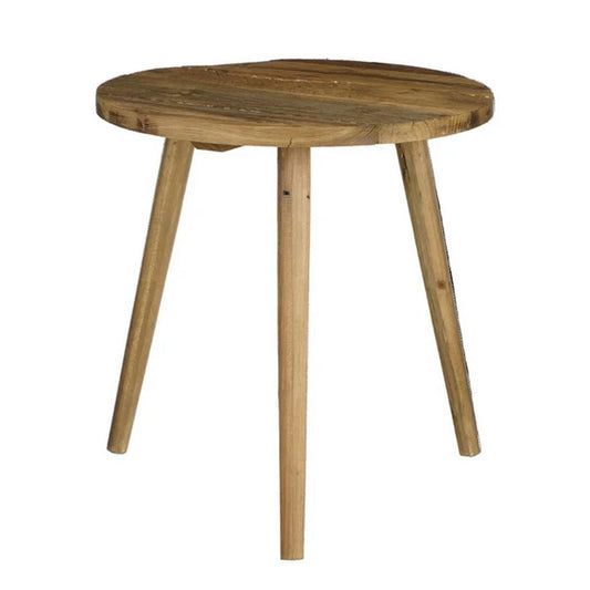 Houten bijzettafel Bold op wit achtergrond