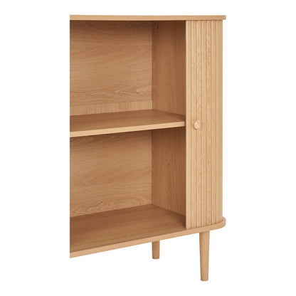 Opengeklapt Nikko sideboard met zichtbare opbergruimte