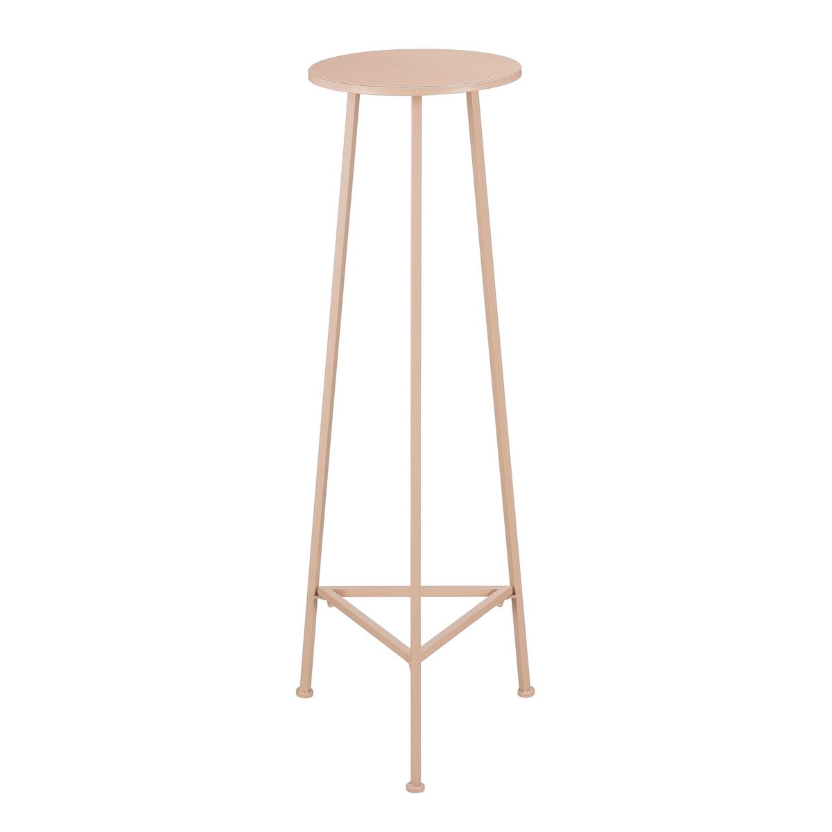 IJzeren plantentafel roze hoog 120 cm Adine