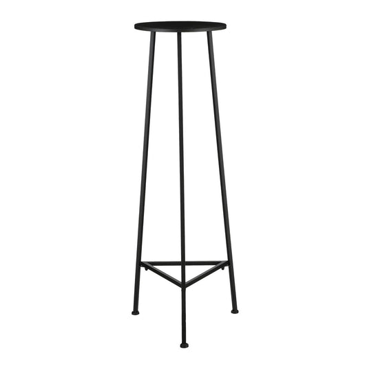 IJzeren plantentafel zwart hoog 120 cm Adine