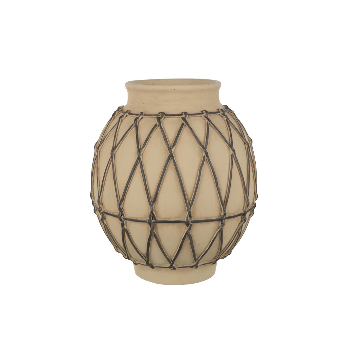 J-Line bloempot cement beige Berber