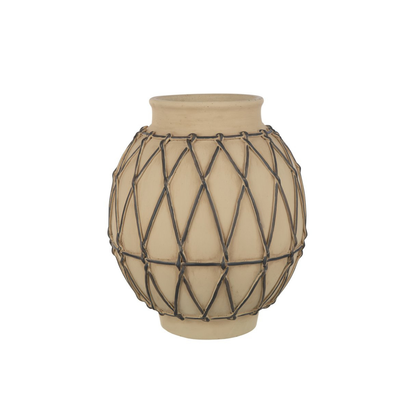 J-Line bloempot cement beige Berber
