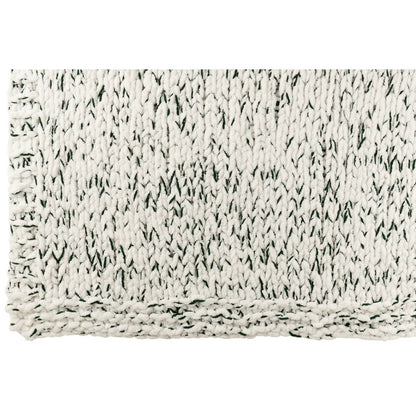 J-Line deken wit groen 130x170 cm