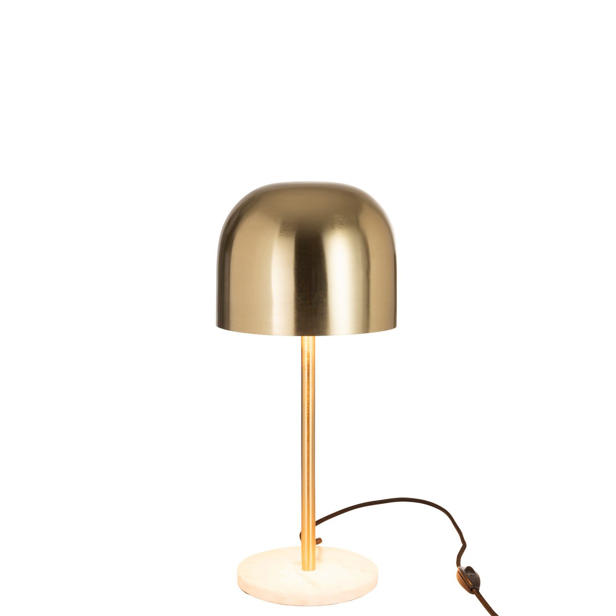 J-Line tafellamp goud metaal en marmer Queen