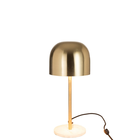 J-Line tafellamp goud metaal en marmer Queen