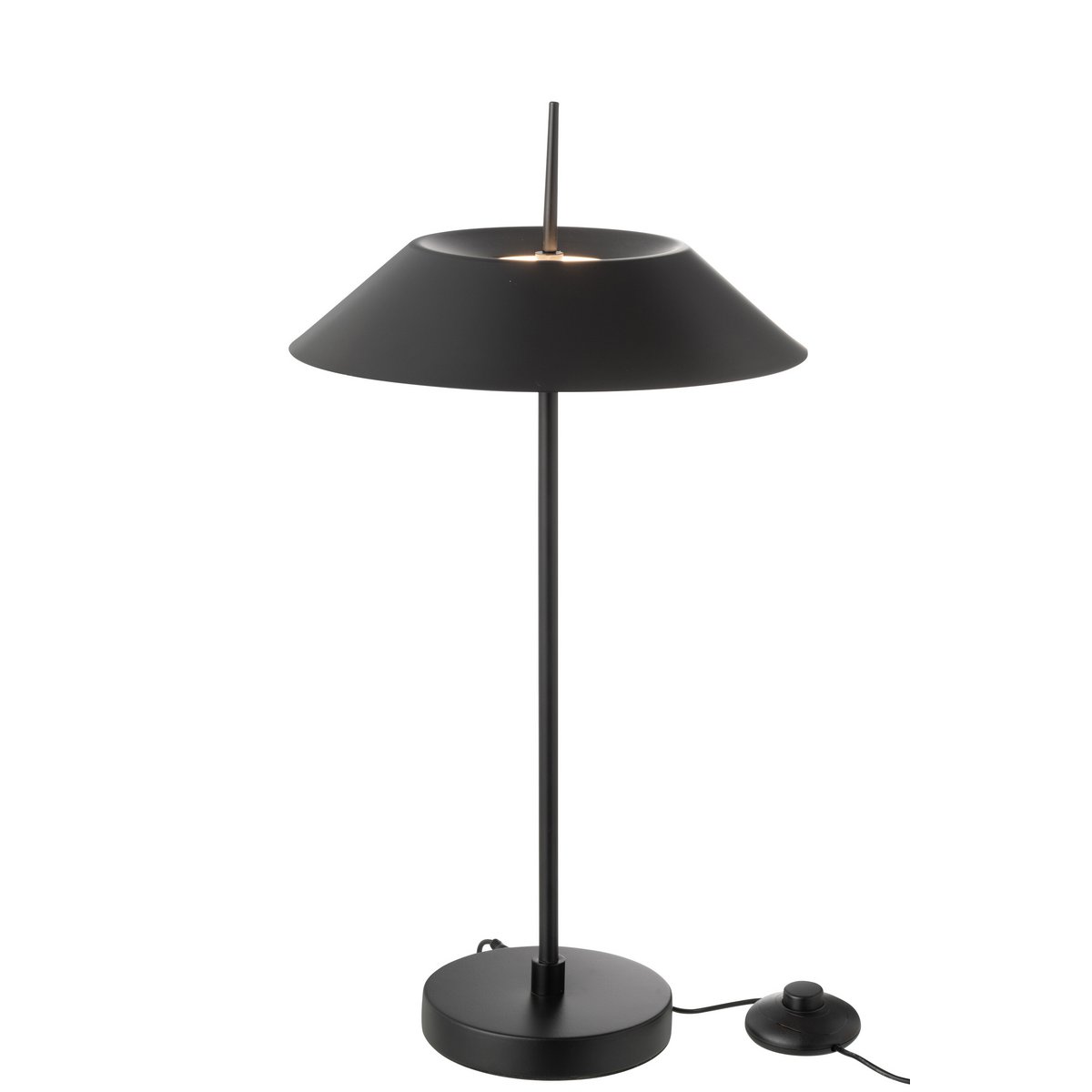 J-Line tafellamp zwart industrieel