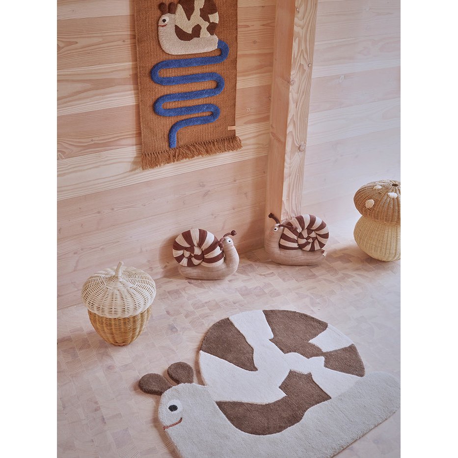 Katoenen knuffel Sally Slak