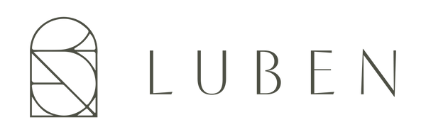 Het logo van Luben met daaarnaast de naam