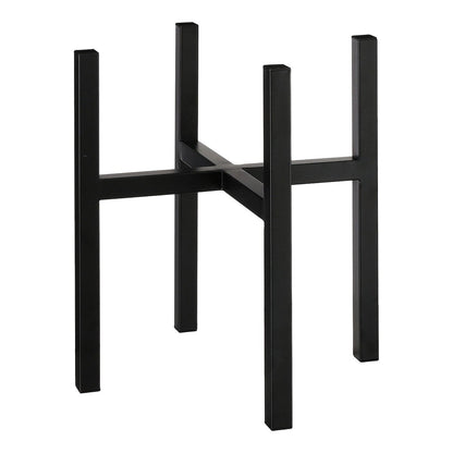 Metalen plantenstandaard zwart 39,5 cm Ascot