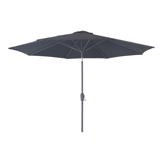 Parasol zwart met kantelfunctie 243 cm