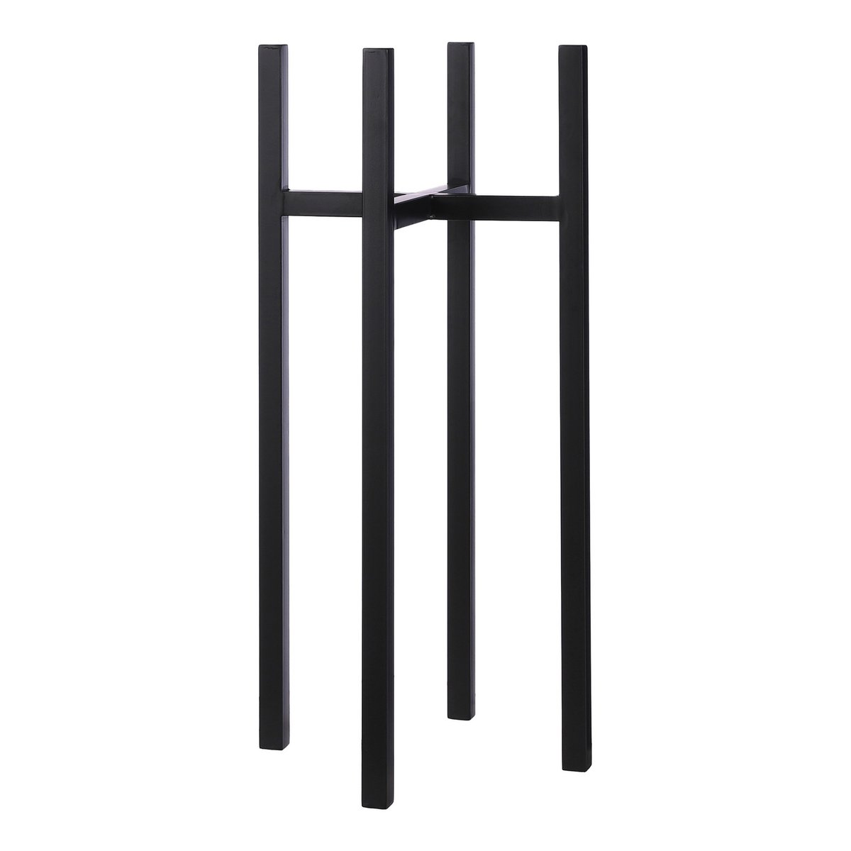 Plantenstandaard zwart metaal hoog 71 cm Ascot