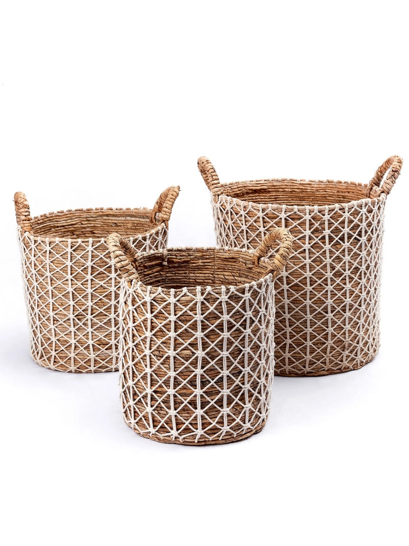 Productfoto Geweven manden Kerso