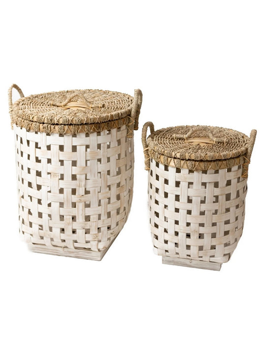 Productfoto bamboe manden Iraya