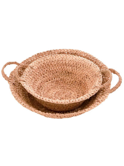 Productfoto raffia schaal Raga