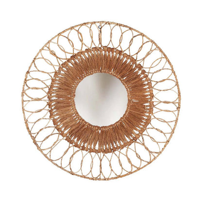 Ronde spiegel naturel Montezuma