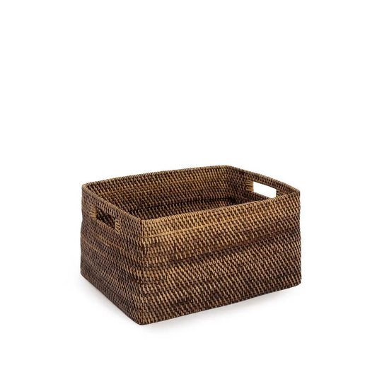 Tijdschriftenmand rotan naturel bruin 36cm