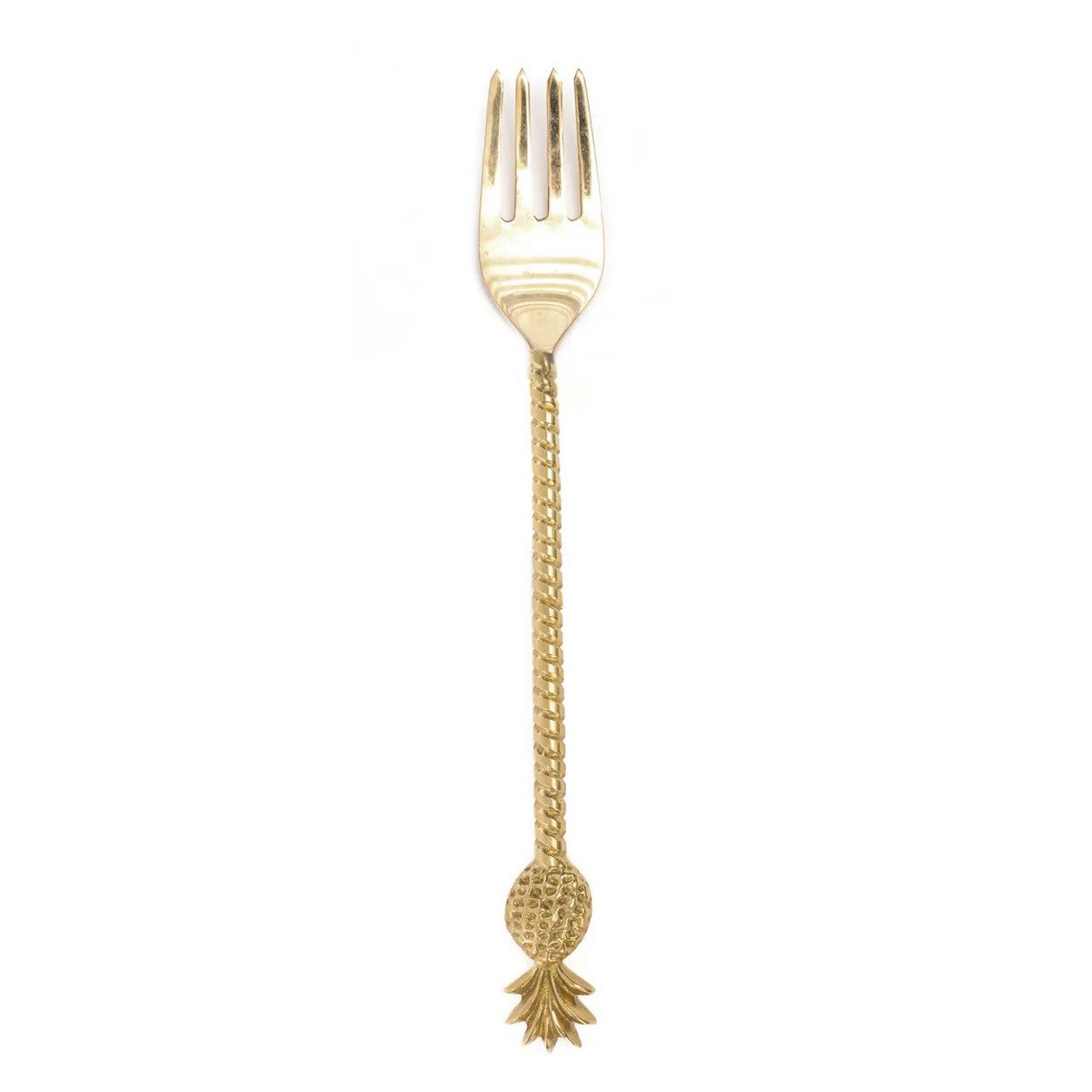 Vork goud ananas
