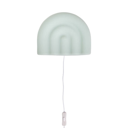 Wandlamp kinderkamer regenboog lichtblauw