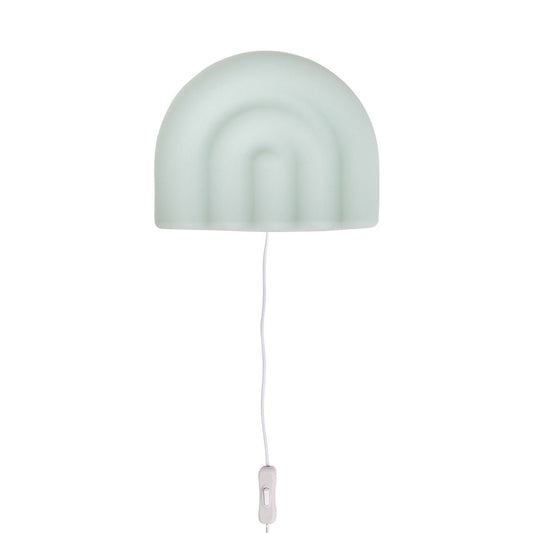 Wandlamp kinderkamer regenboog lichtblauw
