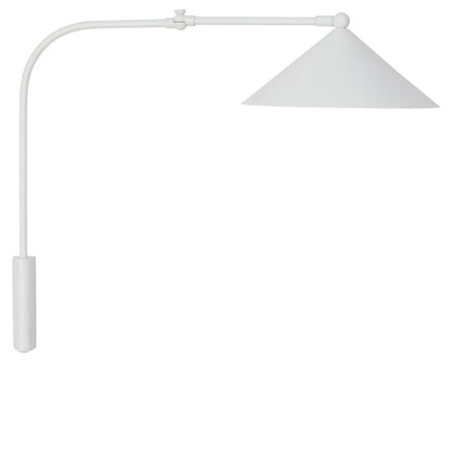 Wandlamp wit Kasa met verstelbare arm