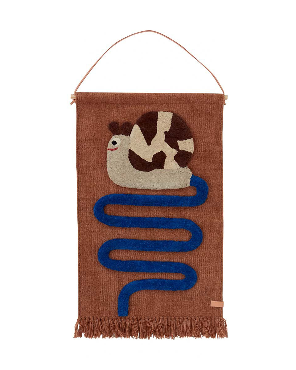 Wollen muurtapijt Sally Slak