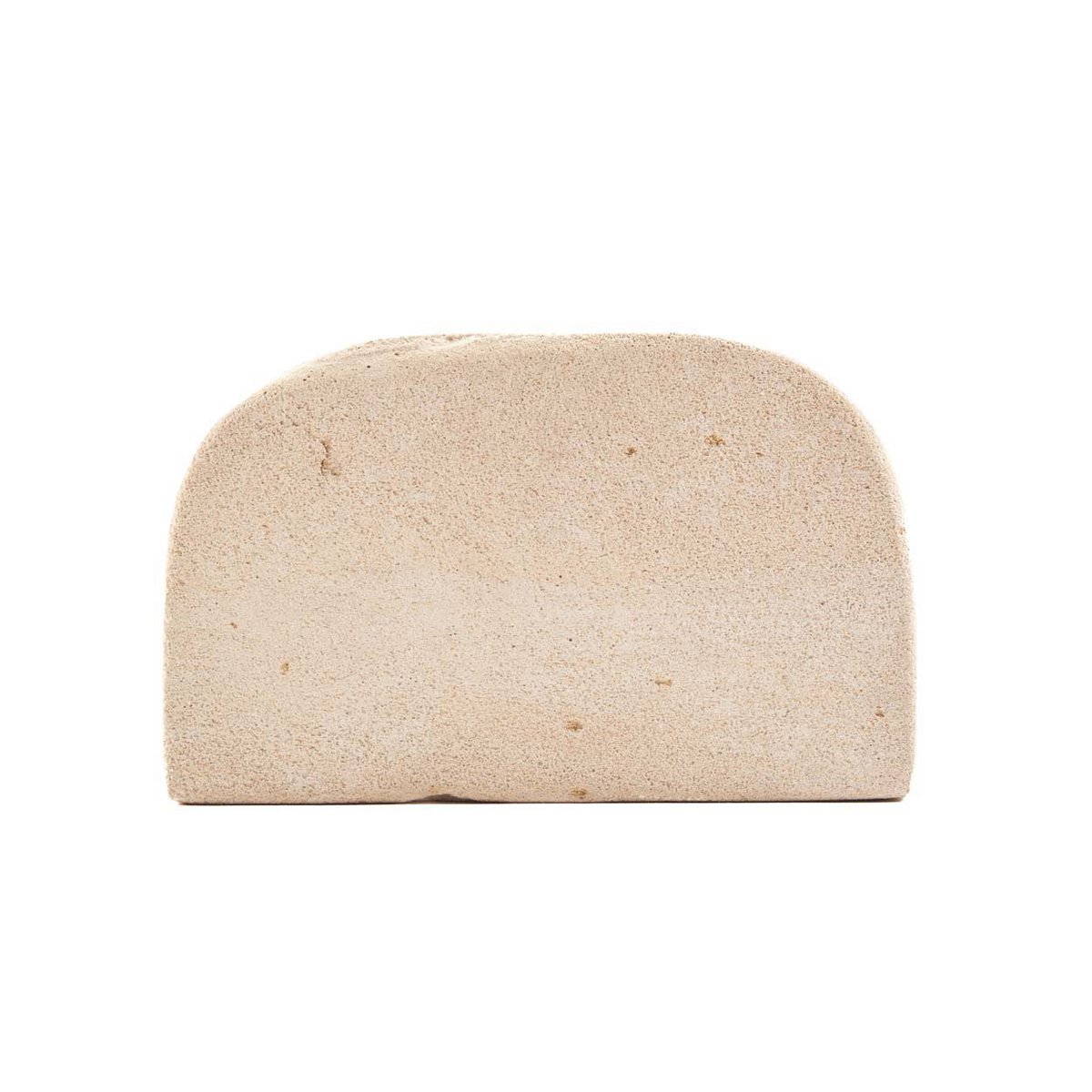 Zandsteen tissuehouder naturel zijaanzicht