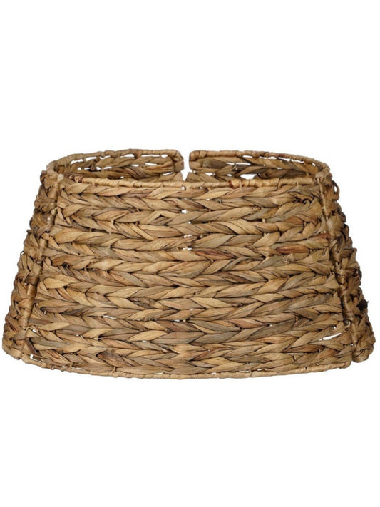 Geweven kerstboomrok van zeegras. Perfect in een boho of beachy sfeer om je interieur landelijk, warm en knus te maken.